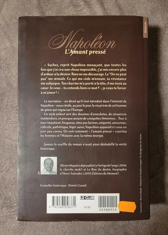 Napoléon, de gehaaste minnaar Olivier Miquel – photo 2